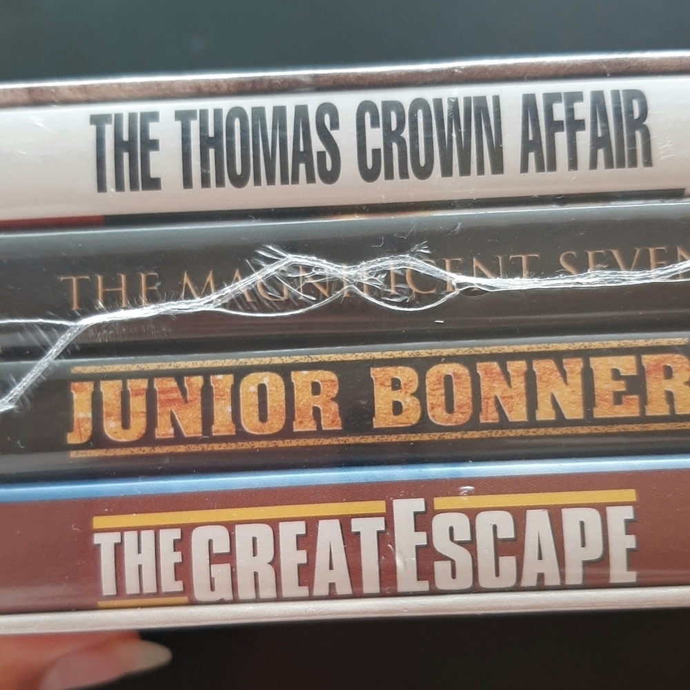 NIB SET OF FOUR STEVE McQUEEN DVD'S - Picture 3 of 4